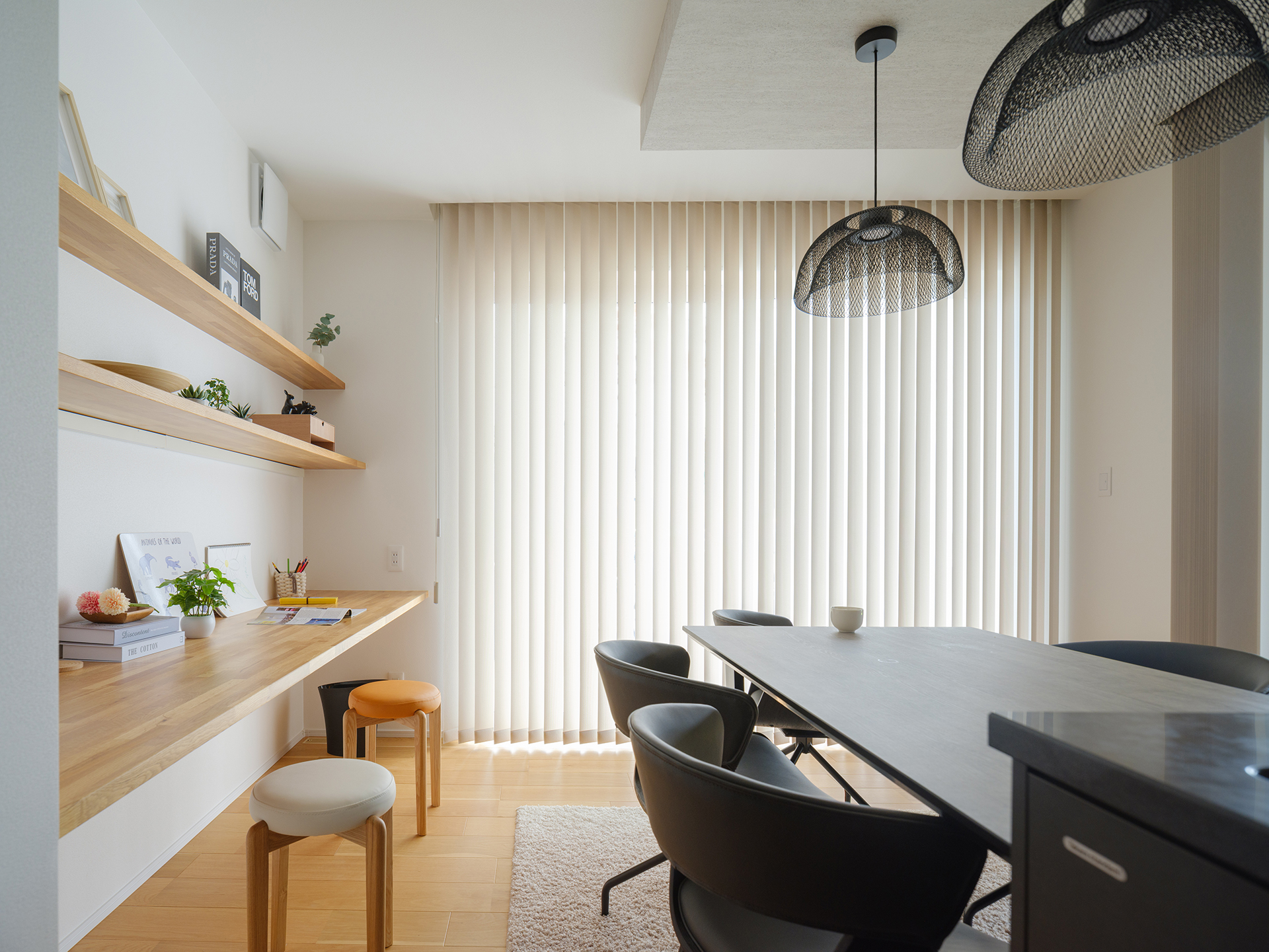 家族が繋がる、和モダンの家。