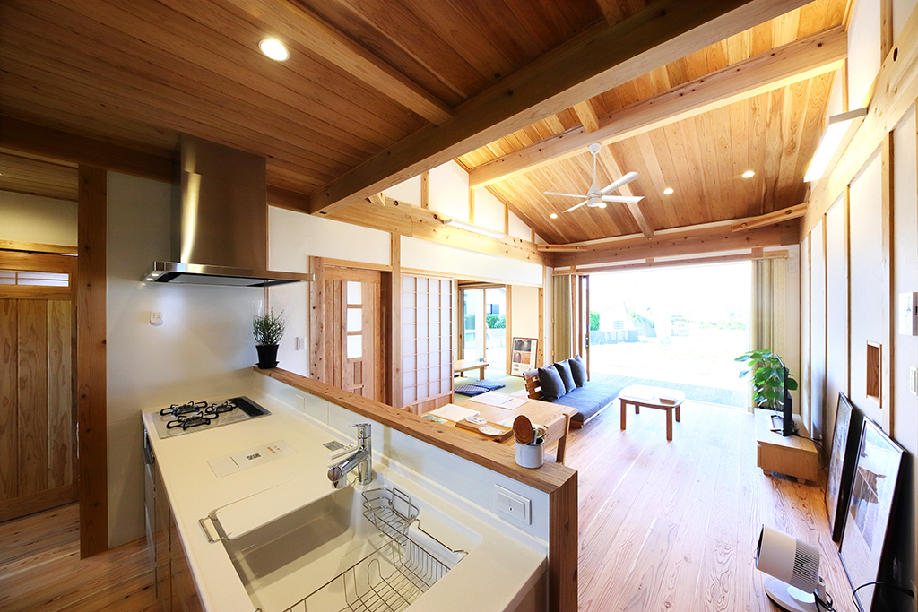 眺望を楽しむ家