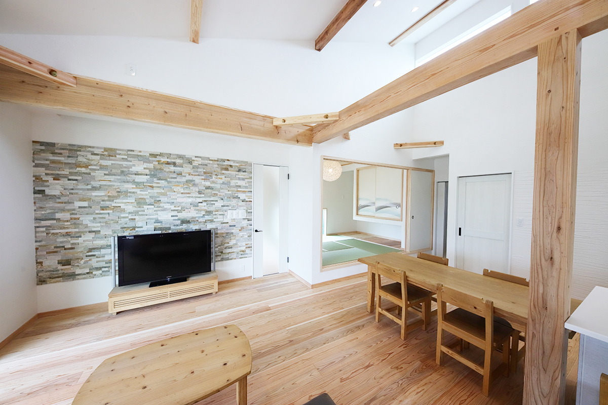 ゆっくりと、時間が流れる家