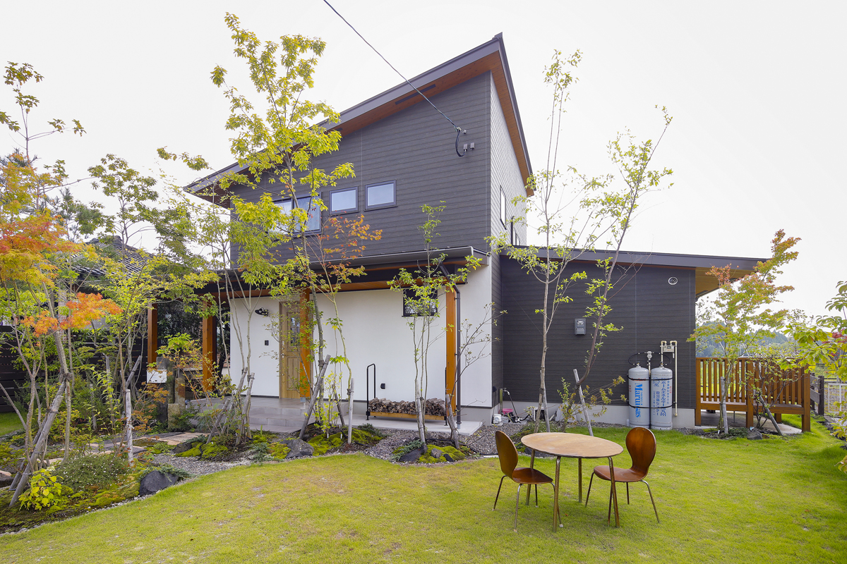 穏やかな風景とともに過ごす五感が喜ぶ家