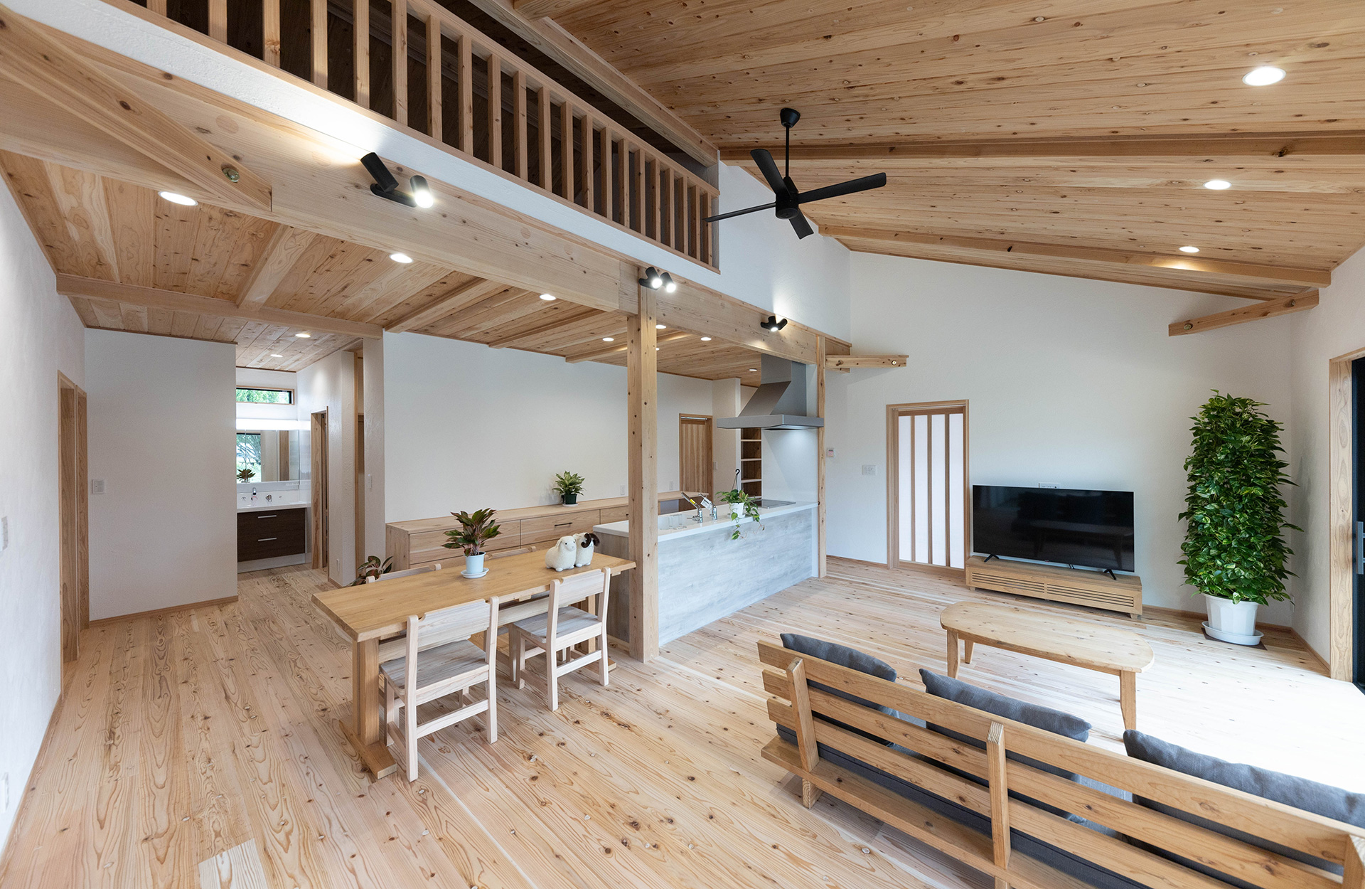 スキップフロアで叶える、理想の間取りの家