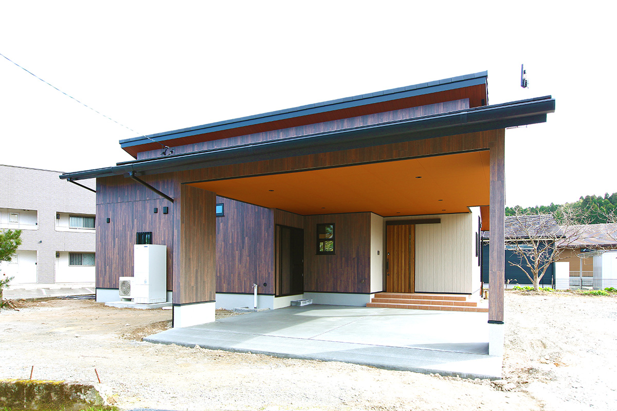 火のある暮らし。薪ストーブの家