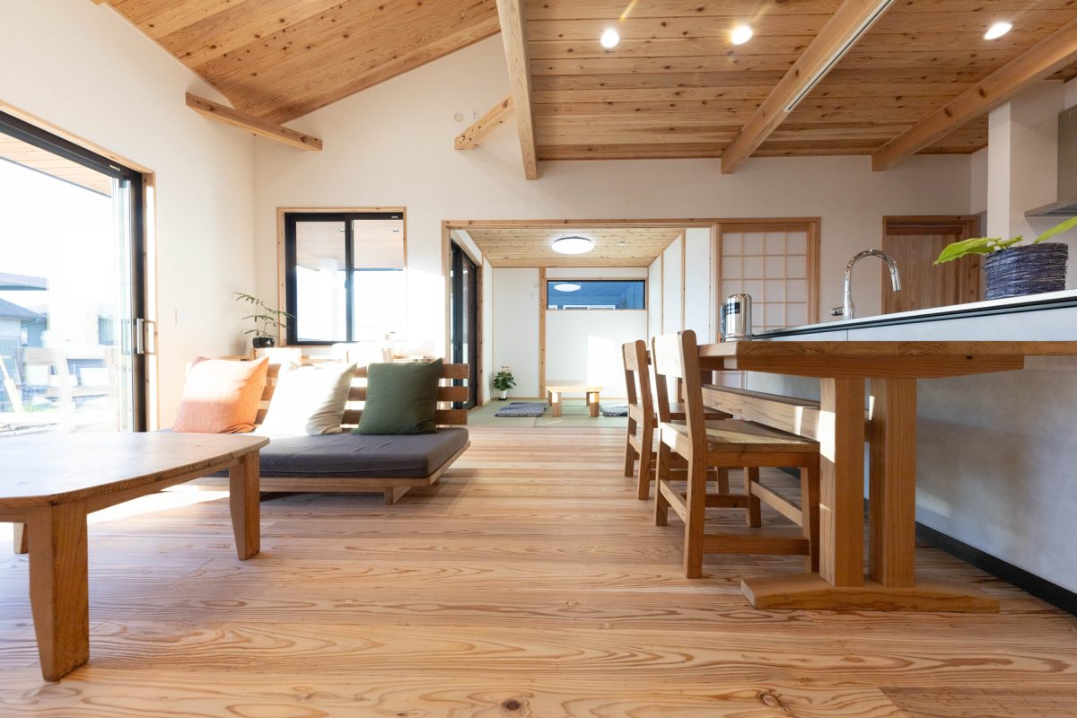 ひだまりに包まれたくつろぎの平屋