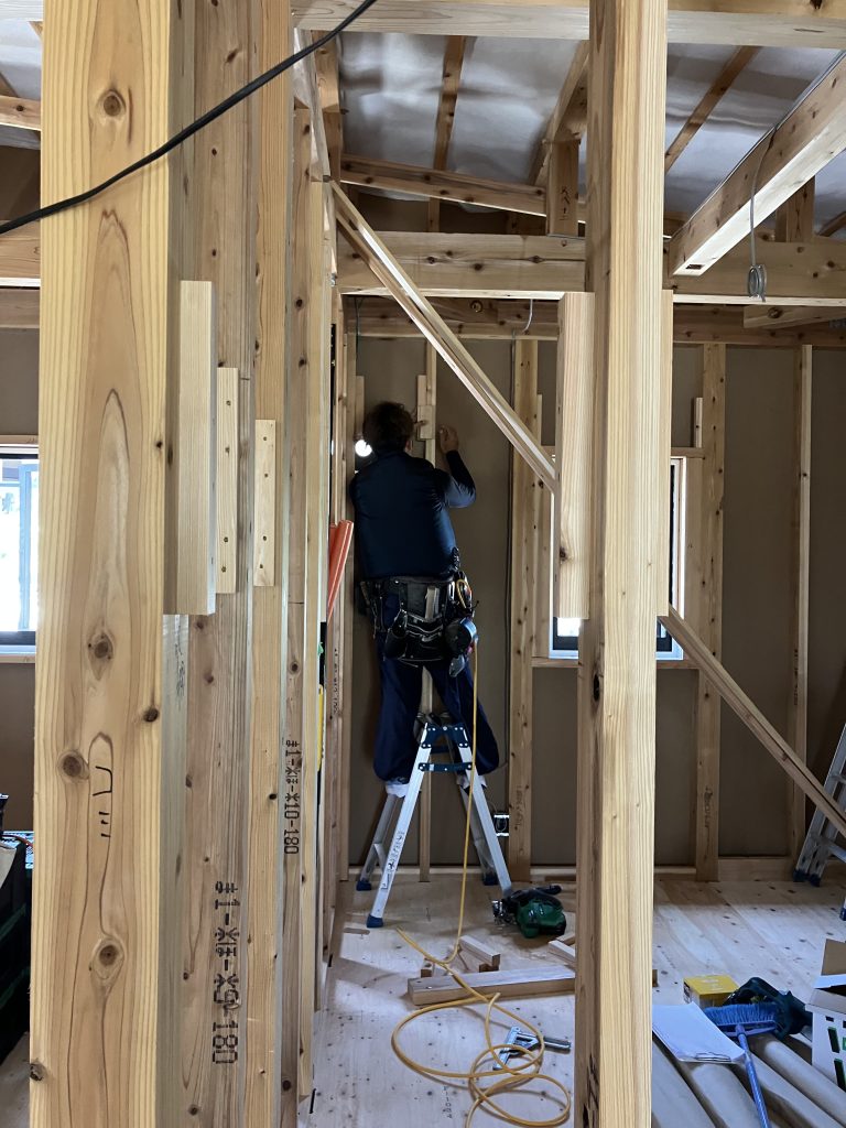 頼りになる若手棟梁