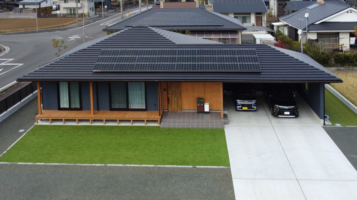 家事ラク動線で、家族が快適に暮らせる平屋