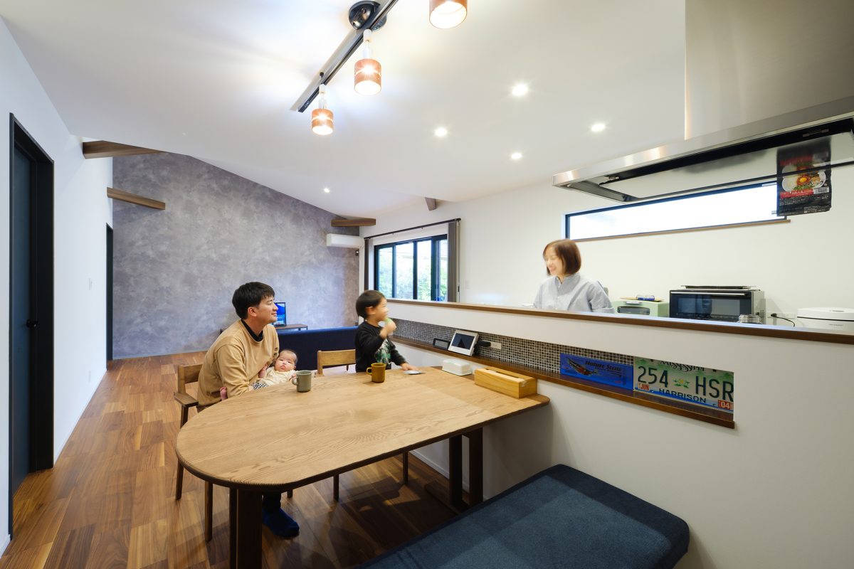 上質なデザインと快適な家事動線が調和する平屋住宅